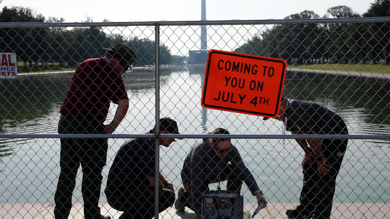 Reflecting Pool in Washington, D.C.: US-Gericht wirft Ex-Olympiateilnehmer Schaden an Wasserbecken vor