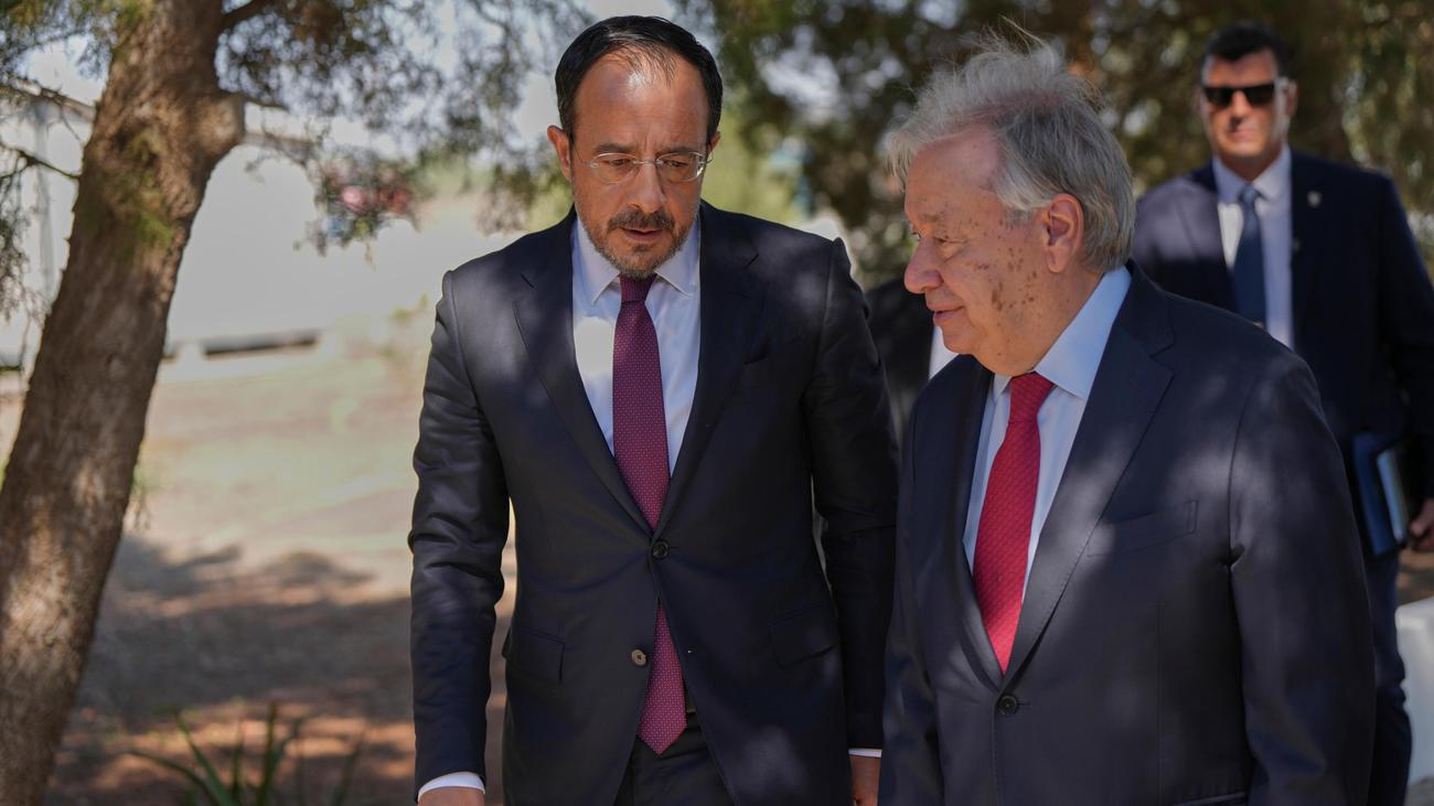 Zypernkonflikt: UN-Generalsekretär Guterres will neue Zypern-Gespräche einberufen