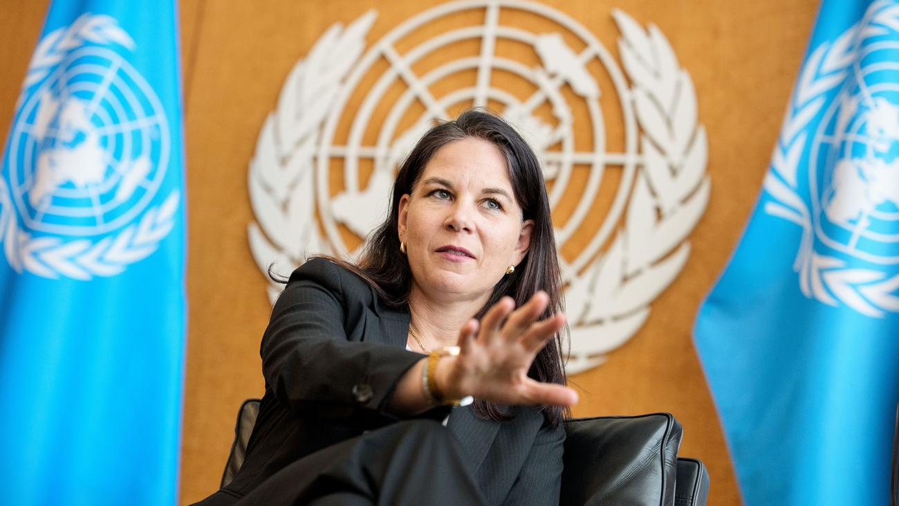 Präsidentin der UN-Generalversammlung: Annalena Baerbocks Umfeld weist Kritik Russlands und der USA zurück