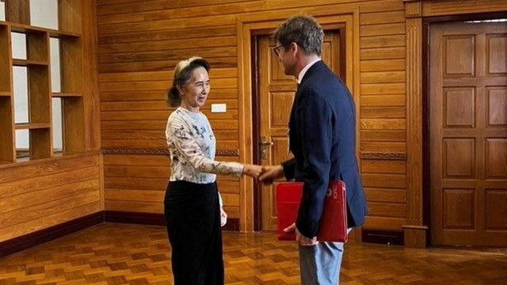 Aung San Suu Kyi Myanmar Militärregierung IKRK Arnaud de Baecque