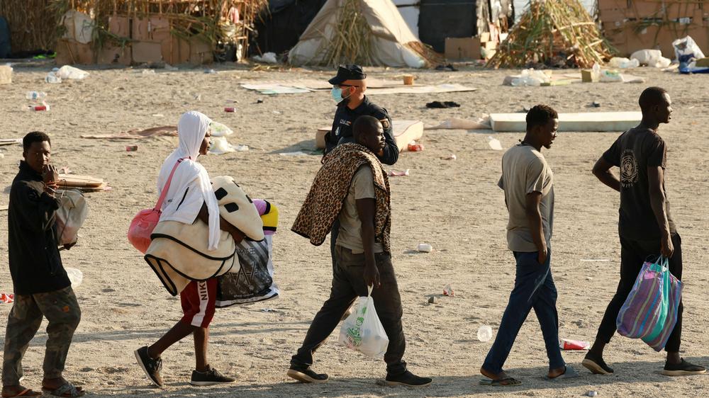Migration Ceuta Migranten Marokko Minderjährige Spanien