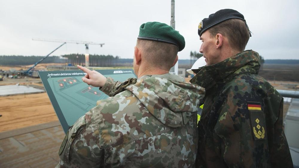Militärcamp Litauen Rudninkai Nato Bundeswehr