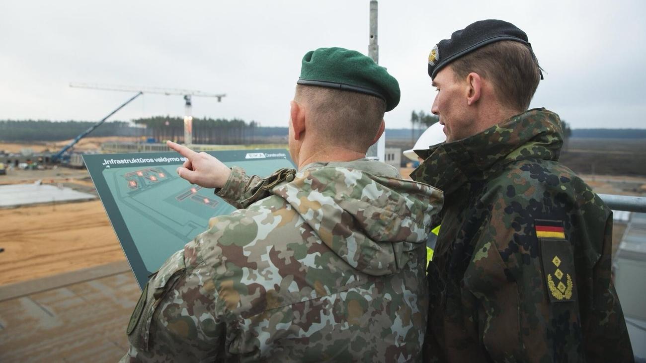 Grenzschutz: Litauen baut nahe Belarus Camp für Bundeswehr- und Nato-Soldaten