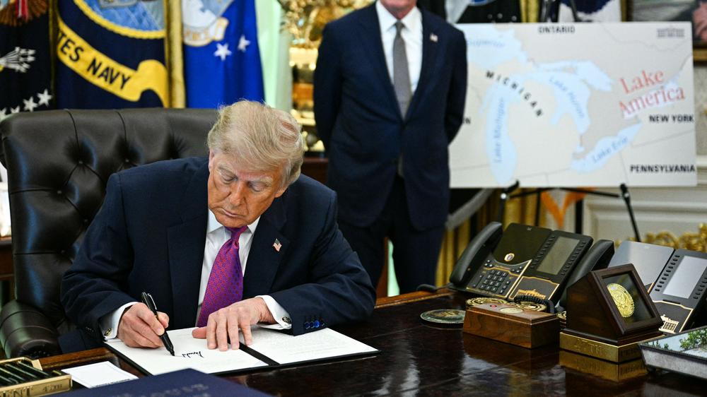Ontariosee Donald Trump Amerikasee Kanada USA