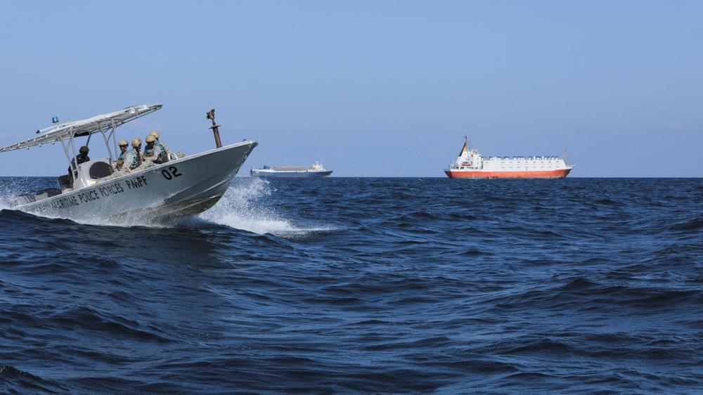 Somalische Piraten Öltanker Sibu 1 Jemen