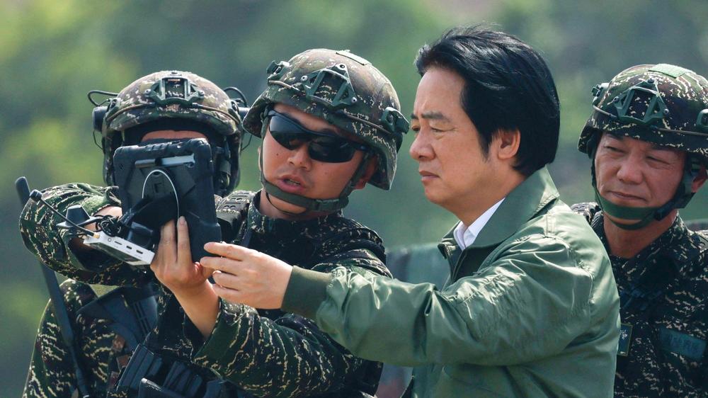 Taiwan Manöver China Lai Ching-te Präsident
