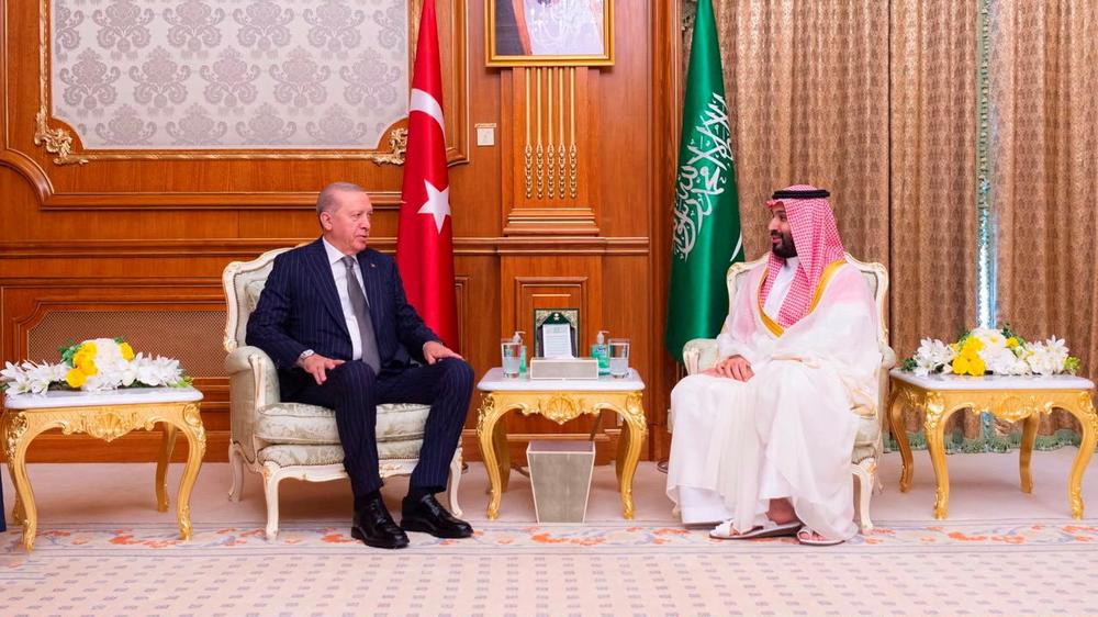 Verteidigungsabkommen: Der türkische Präsident Recep Tayyip Erdoğan und der saudische Kronprinz Mohammed bin Salman