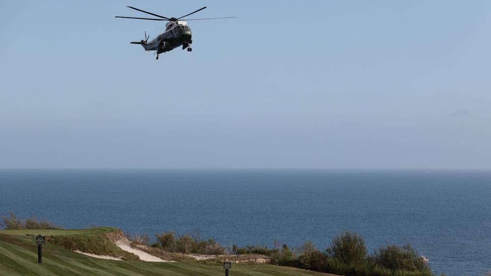  Auf einem Trump-Golfplatz in Kalifornien wurde ein Bewaffneter festgenommen.