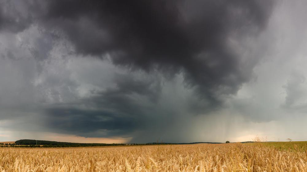 Unwetter Gewitter Starkregen Hagel Thüringen