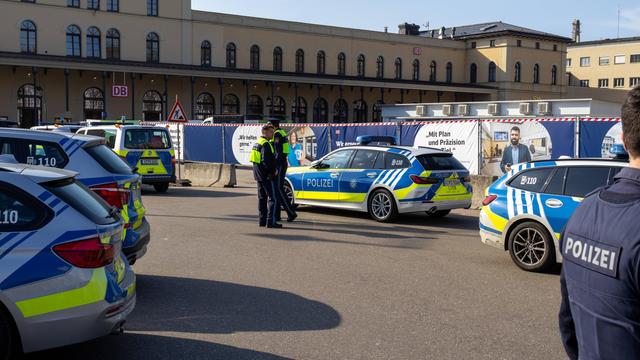 Explosion in Augsburg: Zugverkehr in Augsburg nach Polizeieinsatz gestoppt