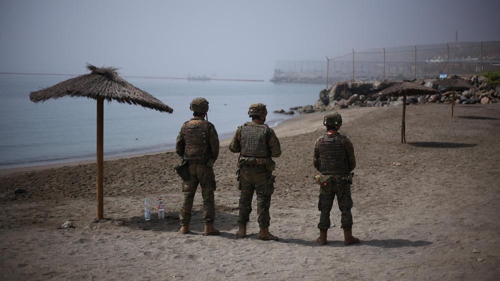 Irreguläre Migration EU Frontex Ceuta Mittelmeer Schleuser