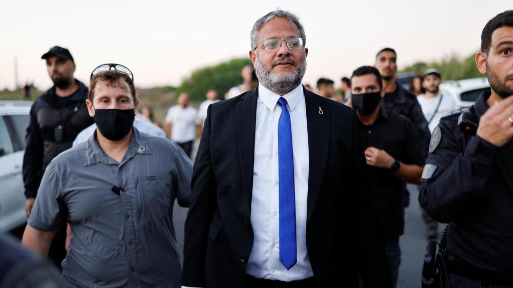 Itamar Ben Gvir Umsiedlung Gazastreifen Palästinenser Israel