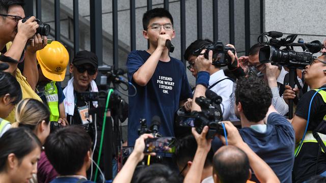 Joshua Wong: Demokratie-Aktivist Joshua Wong bekennt sich der Verschwörung schuldig