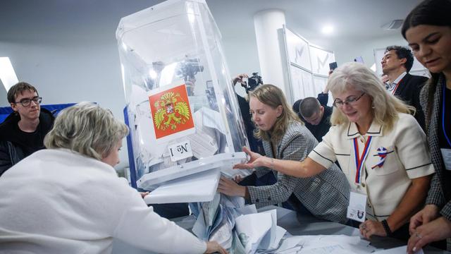 Parlamentswahl in Russland: Regierungspartei siegt laut Prognose bei russischer Parlamentswahl