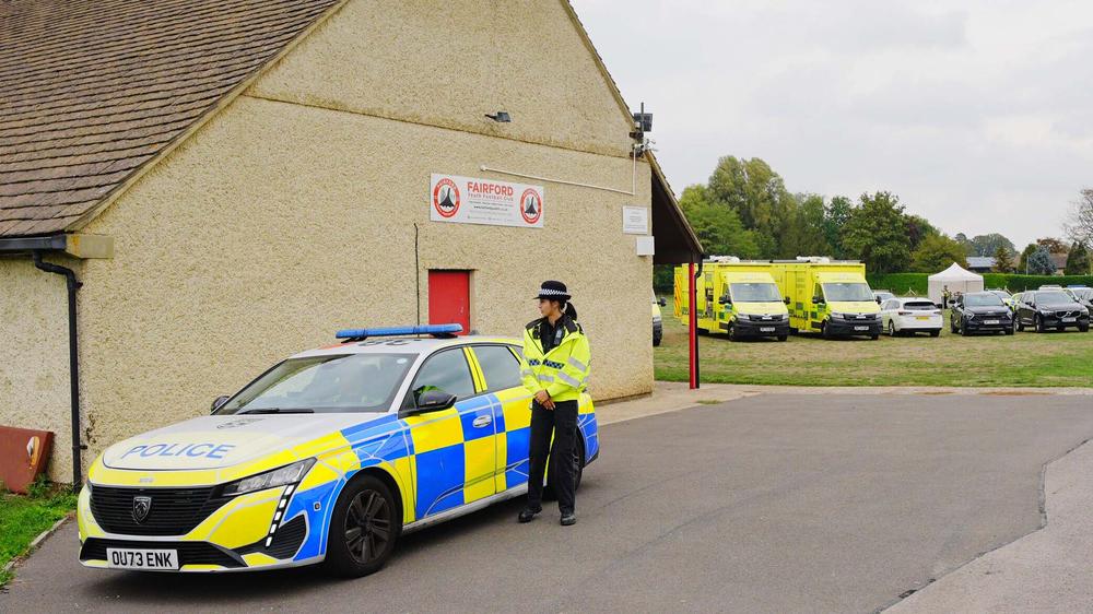 RAF Fairford Großbritannien Polizei USA Iran