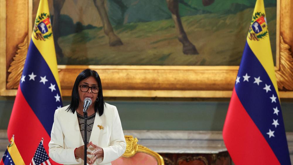 Venezuela: Delcy Rodríguez ist Interimspräsidentin von Venezuela.