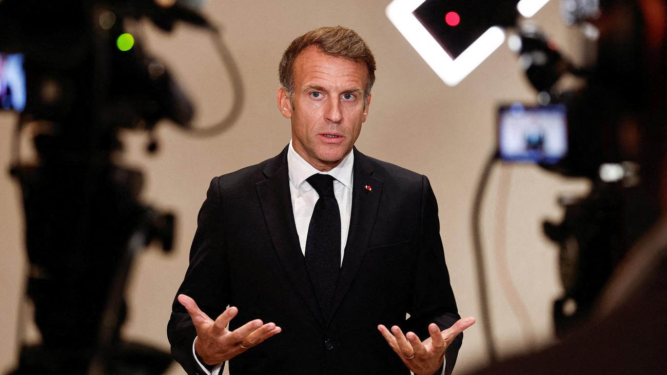 Frankreich: Macron weist Behauptung zu Migranten als Ursache von Protesten ...