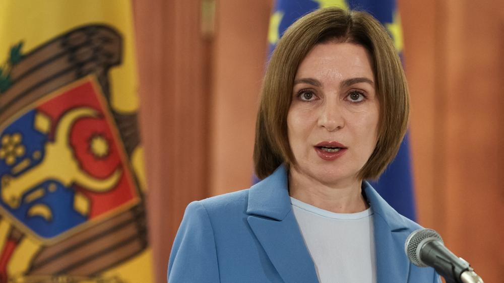 Moldau Russland Drohnen Absturz Luftraum Maia Sandu