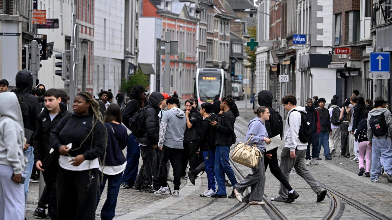Lüttich: Gewaltsame Zusammenstöße bei Schülerprotesten in Belgien