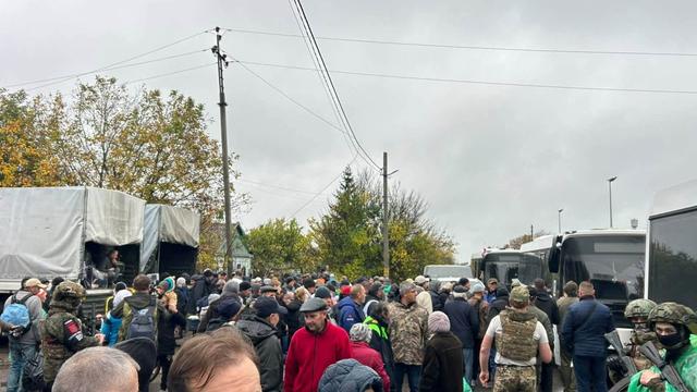 Ukrainekrieg: Evakuierung der von Russland besetzten Stadt Oleschky abgeschlossen