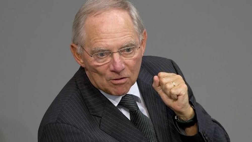 Euro-Rettung: Finanzminister Wolfgang Schäuble