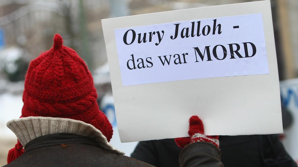 Rassismus: Protest gegen die Urteile im Prozess um den Feuertod von Oury Jalloh