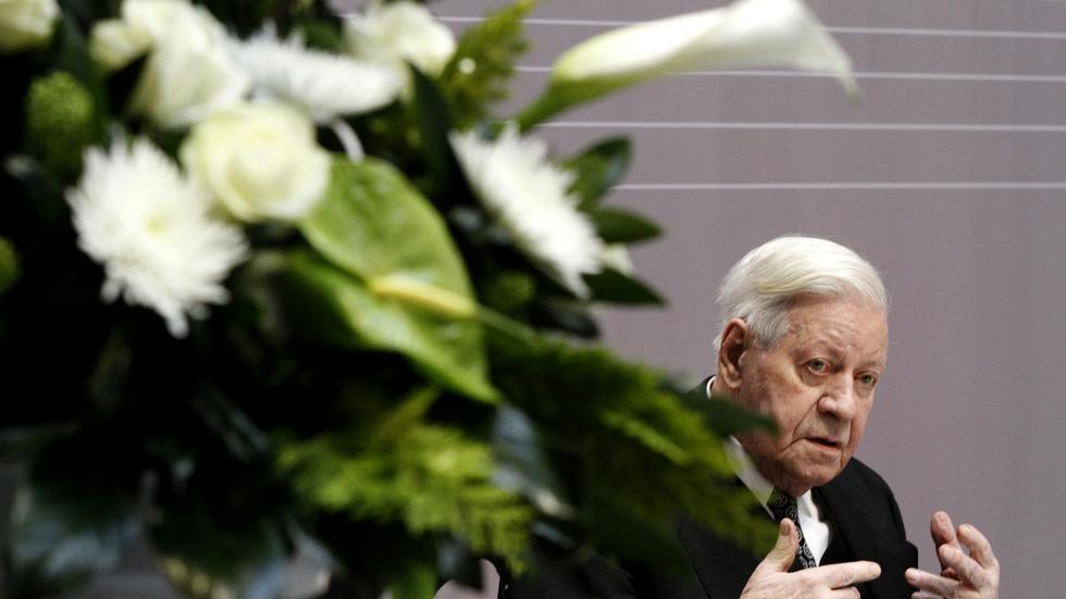 Helmut Schmidt im Jahr 2009