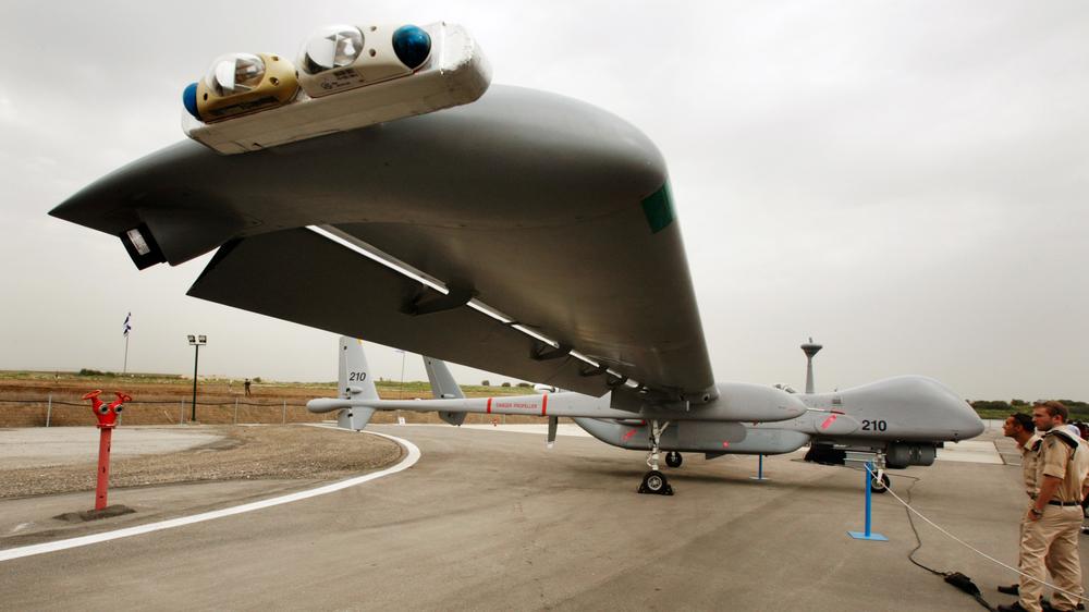 Überwachung: Die israelischen Drohnen des Typs Heron TP sollen auch von der Bundeswehr eingesetzt werden.