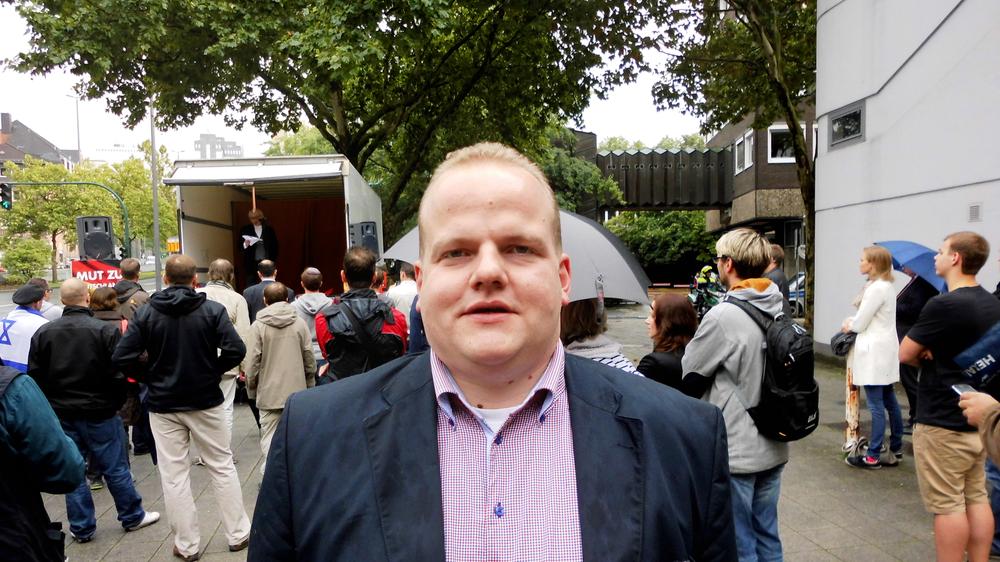 Jugendverband der AfD: Sven Tritschler, der als Teil der Doppelspitze, die Junge Alternative anführt.