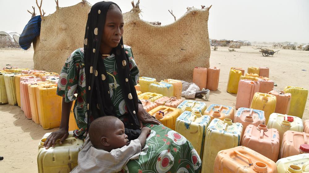 Flüchtlingspolitik: Flüchtlinge in einem Camp im Niger