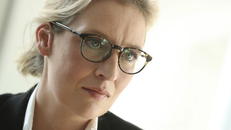 Alternative für Deutschland: Die heutige AfD-Spitzenkandidatin Alice Weidel