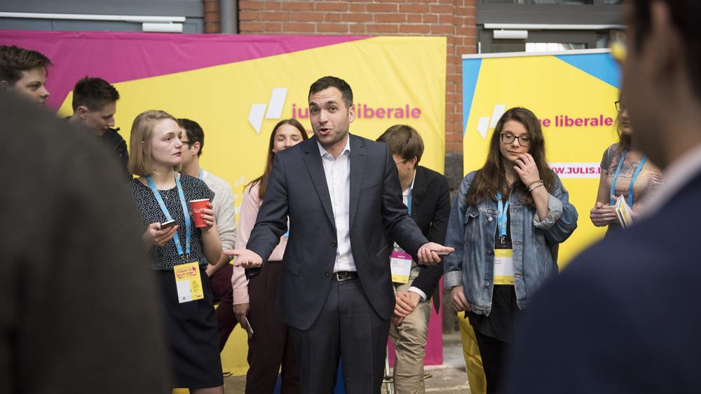 FDP: Konstantin Kuhle gehört zu den Jungen Liberalen, die in den Bundestag einziehen werden.