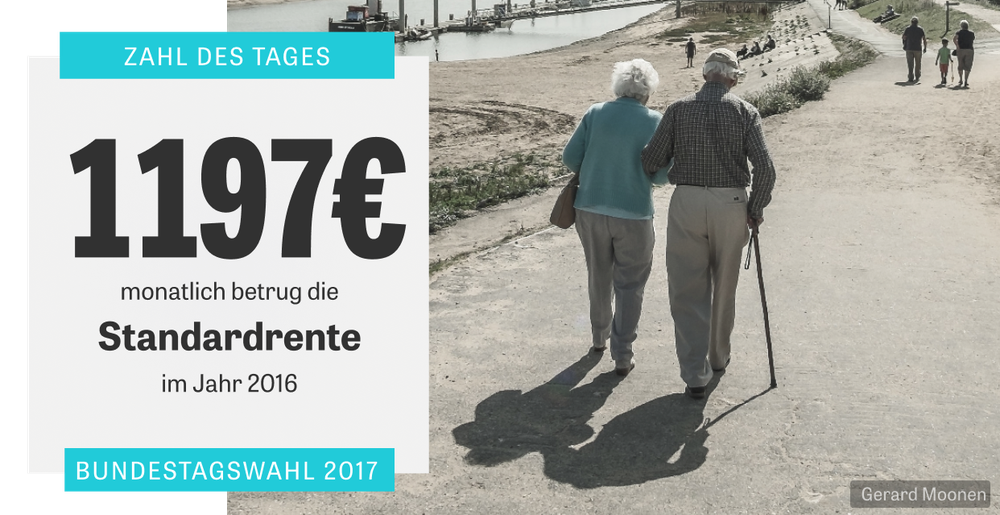 Rente: Die Standardrente beträgt knapp 1200 Euro im Monat | ZEIT ONLINE