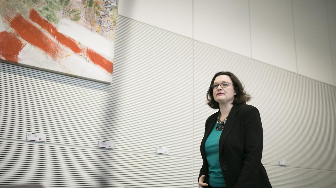 Andrea Nahles: Deutschlands nächste Kanzlerin? | ZEIT ONLINE