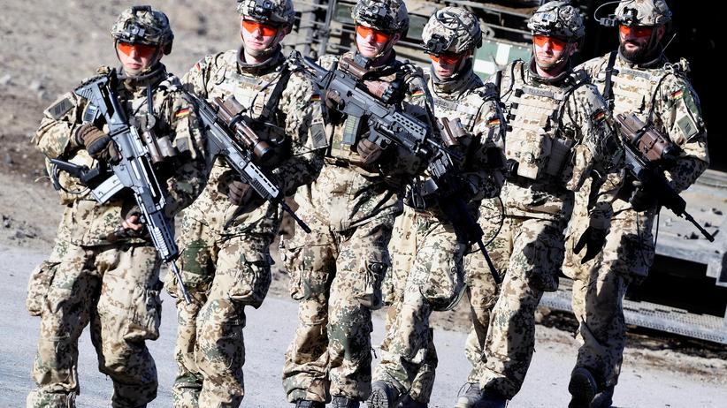 Personalmangel: Soldaten der Bundeswehr während einer Übung in Münster