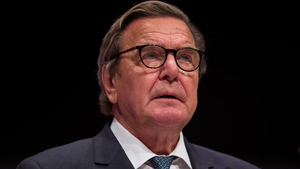 CDU-Vorsitz: Der frühere Bundeskanzler Gerhard Schröder (Archivbild)