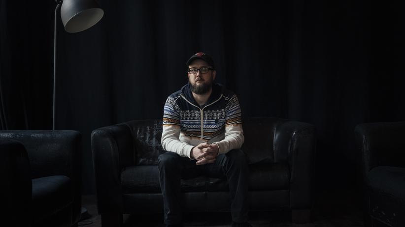 Sachsen: Sozialarbeiter Stephan Conrad im Treibhaus. Bild vom 26. November 2018