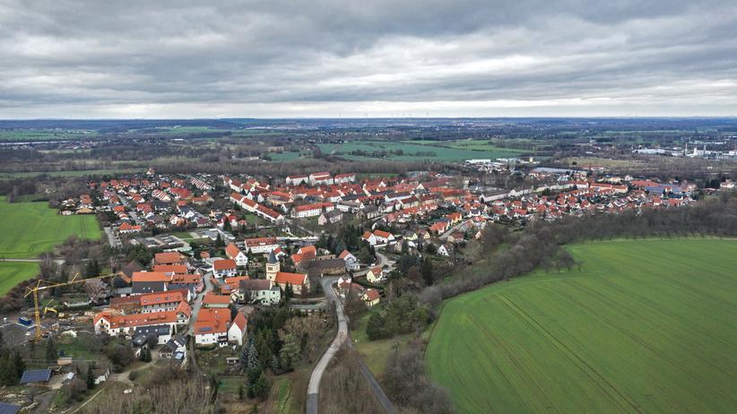 Tröglitz von oben