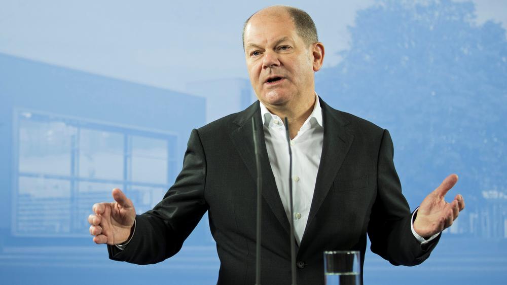 Bundeshaushalt: Bundesfinanzminister Olaf Scholz (SPD)