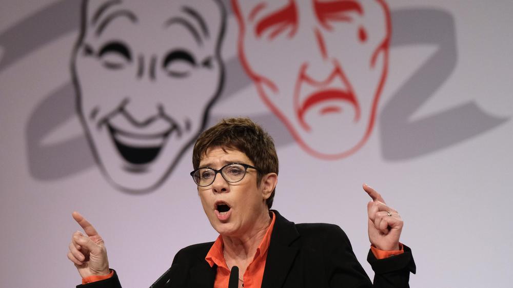 Fridays for Future: Beim politischen Aschermittwoch hat Annegret Kramp-Karrenbauer die Fridays-for-Future-Proteste kritisiert.