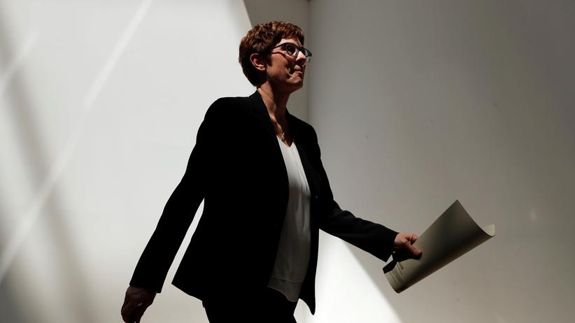 CDU und CSU: Annegret Kramp-Karrenbauer, Bundesvorsitzende der CDU