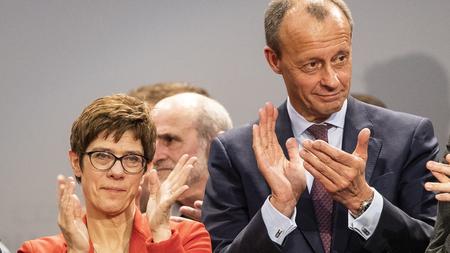 Ard Deutschlandtrend Merz In Umfrage Deutlich Vor Kramp Karrenbauer Zeit Online