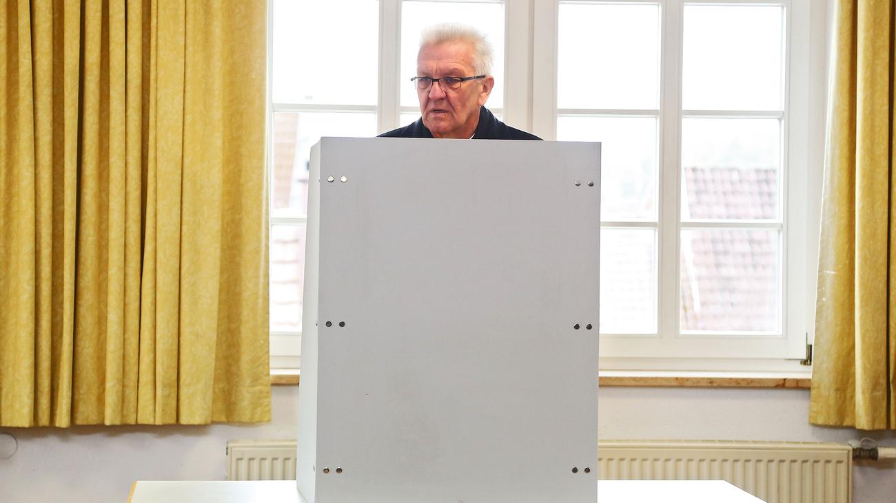 Baden-Württemberg: Grüne mit acht Punkten Vorsprung ...