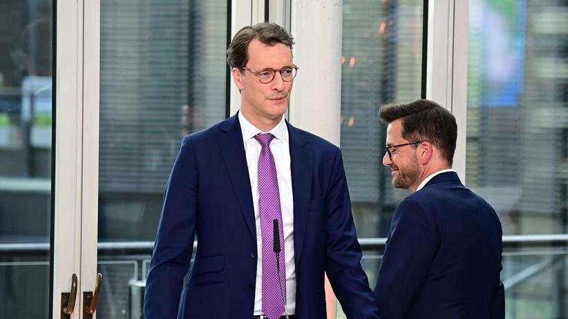 Reaktionen auf NRW-Wahl: CDU und SPD erheben Machtansprüche in Nordrhein-Westfalen