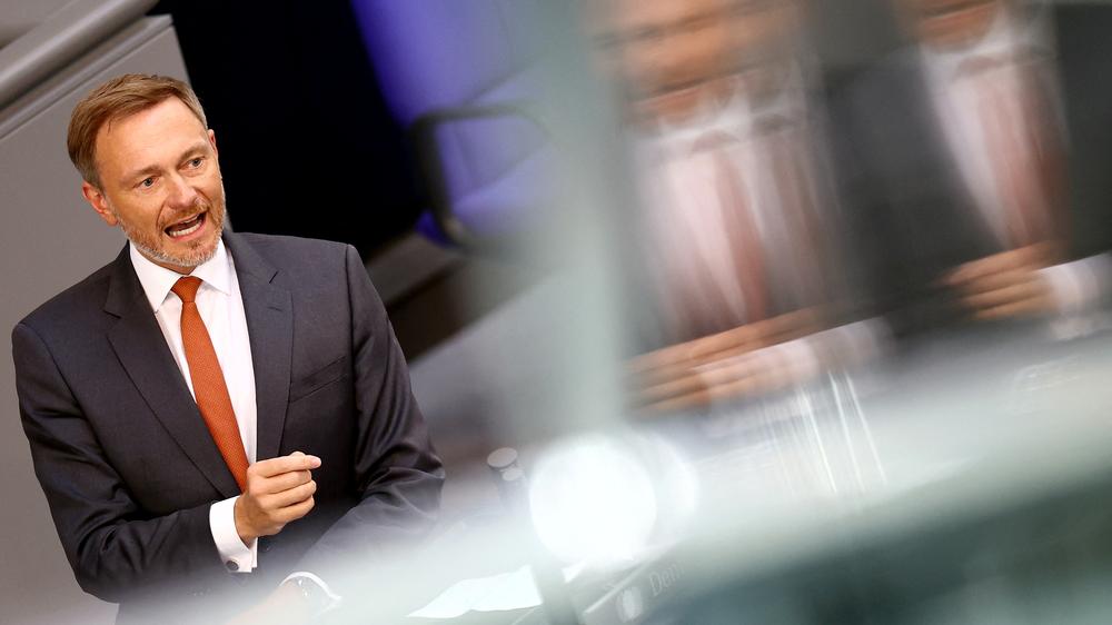 Tankrabatt: Bundesfinanzminister Christian Lindner (FDP)