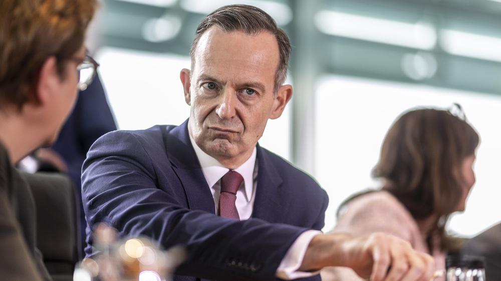 Verkehrsminister: Bundesverkehrsminister Volker Wissing (FDP)