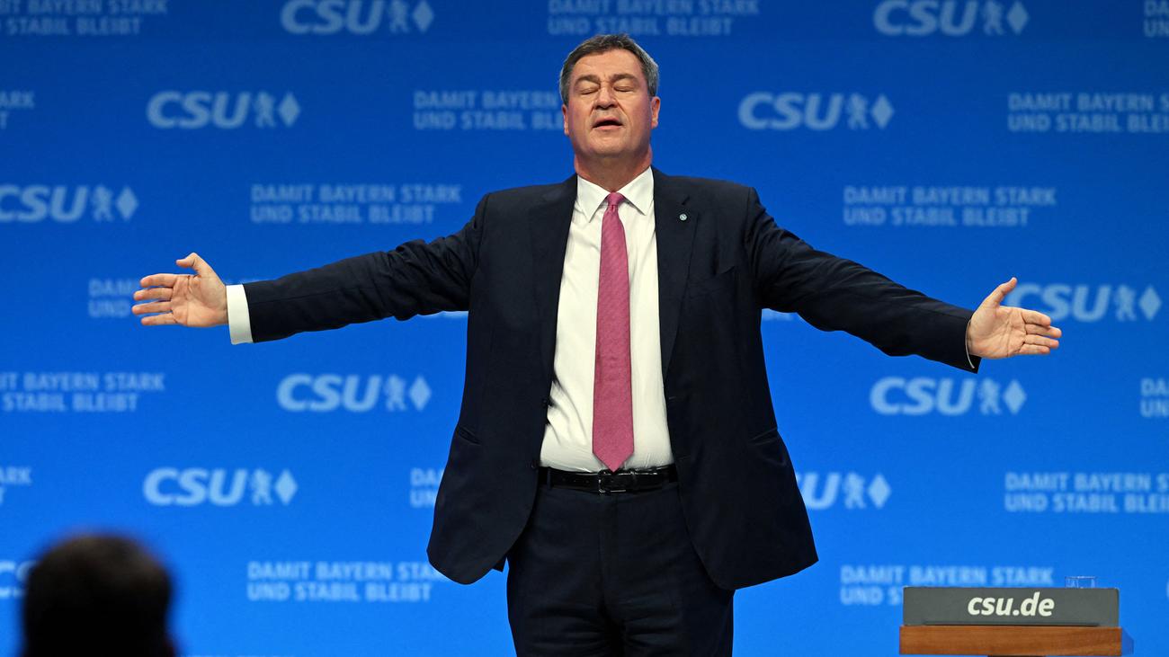 CSU-Parteitag : CSU Bestätigt Markus Söder Klar Als Parteichef | ZEIT ...