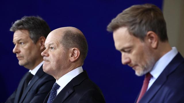 Bundesregierung: Scholz, Lindner und Habeck zur Einigung im Haushaltsstreit