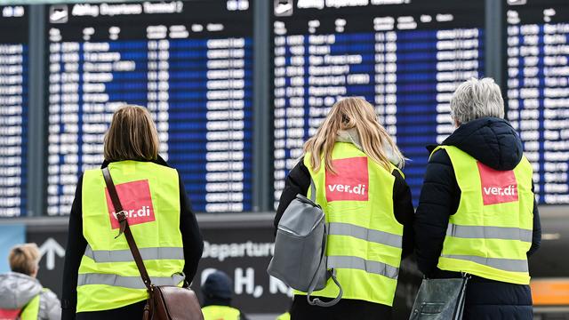 Ver.di: Lufthansa rechnet beim Bodenstreik mit zahlreichen Ausfällen