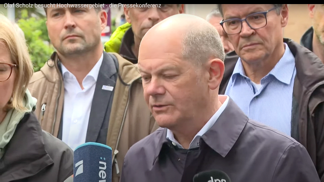 Hochwasser: Olaf Scholz sichert Betroffenen im Saarland Unterstützung zu